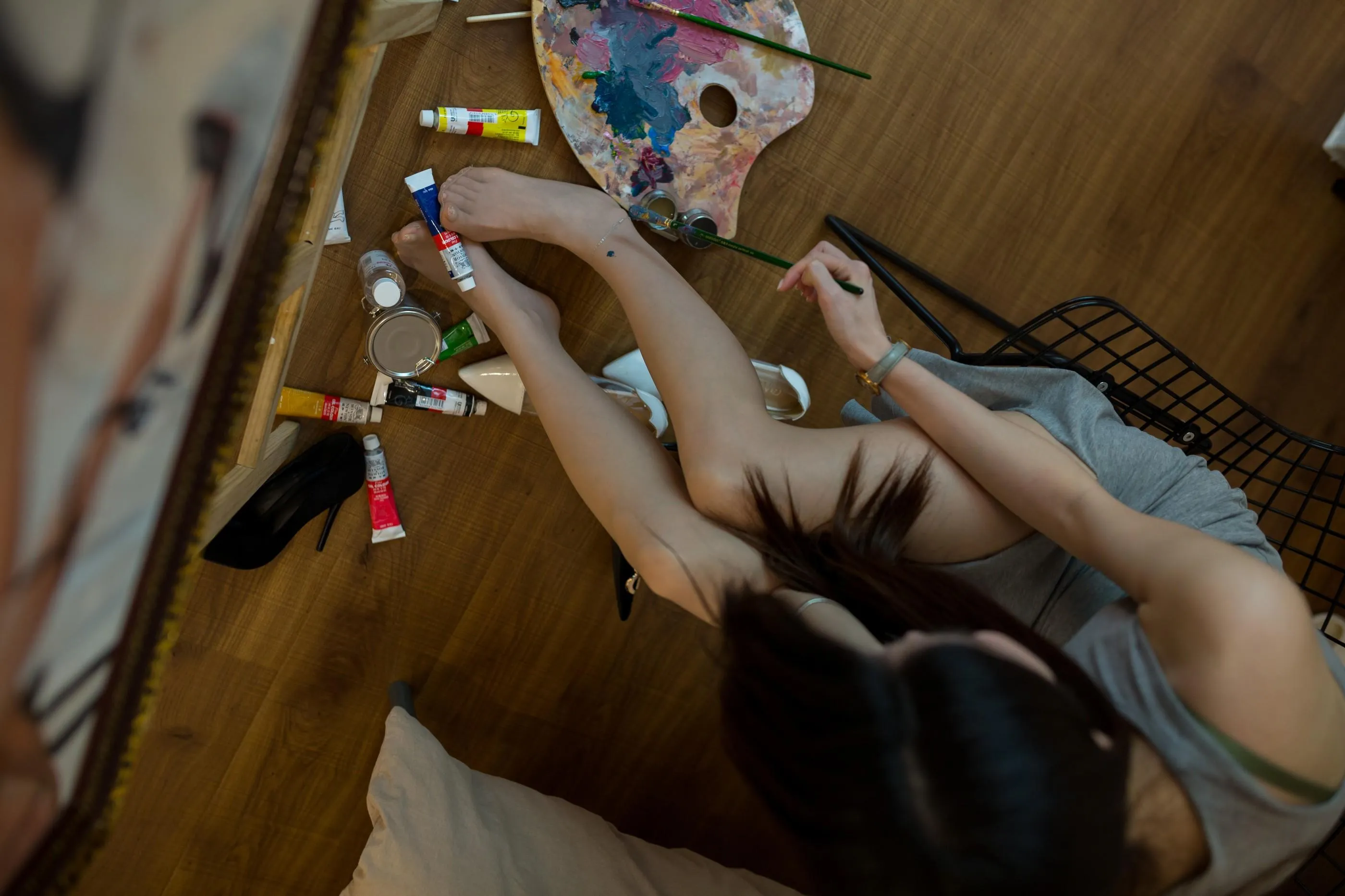 Sia不吃鱼 – NO.017 丝足艺术 [137P]插图2